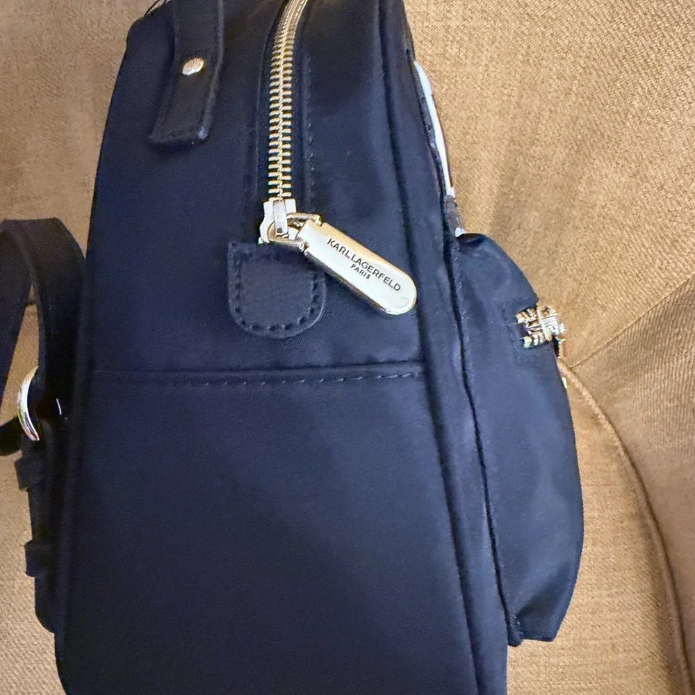 Karl Lagerfeld Paris nylon Mini backpack